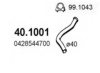 RENAU 0555452300 Exhaust Pipe